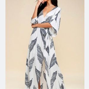 Lulu’s White Maxi Dress